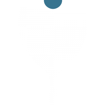 Wine Water Mark White Glass